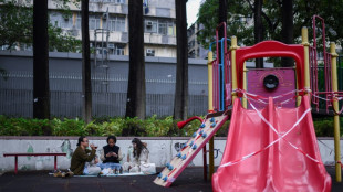 Hong Kongers picnic to avoid Covid-tracing app