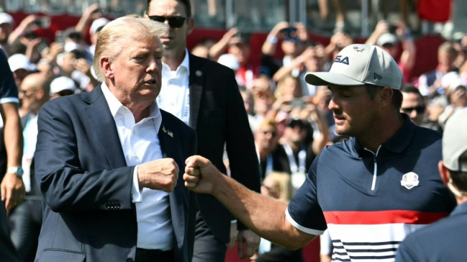 'Are you watching Donald Trump?': Europe's Ryder Cup golfers taunt president