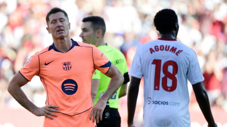 Sevilla rout champions Barca in shock Liga thrashing