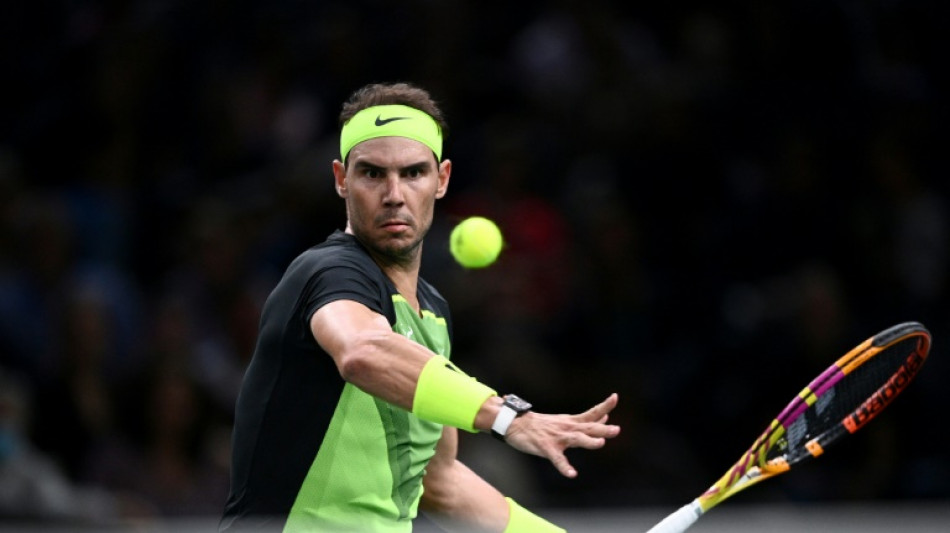 Nadal y Medvedev se estrellan en la segunda ronda de Par&iacute;s-Bercy