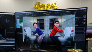 Pour pimenter la soir&eacute;e &eacute;lectorale, la TV sud-cor&eacute;enne mise sur les visuels d&eacute;jant&eacute;s