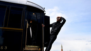 French artist JR downsizes at Venice Biennale with Orient Express 