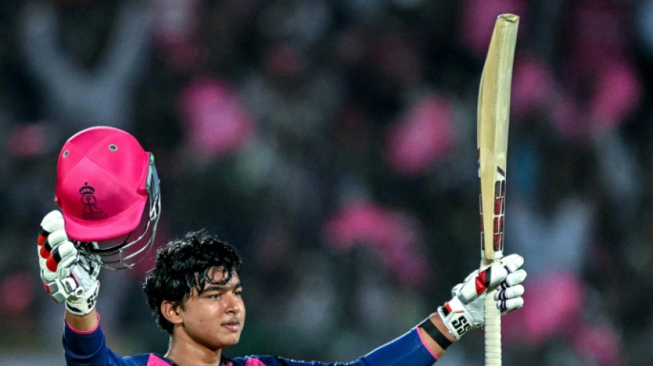 'Like a dream' as IPL's 14-year-old Suryavanshi becomes youngest to hit T20 ton