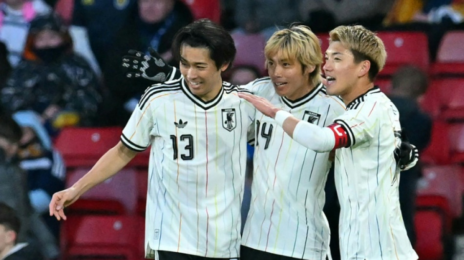 Japan strike late to win Scotland friendly