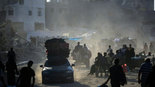 Des milliers de familles palestiniennes fuient dans le sud de Gaza