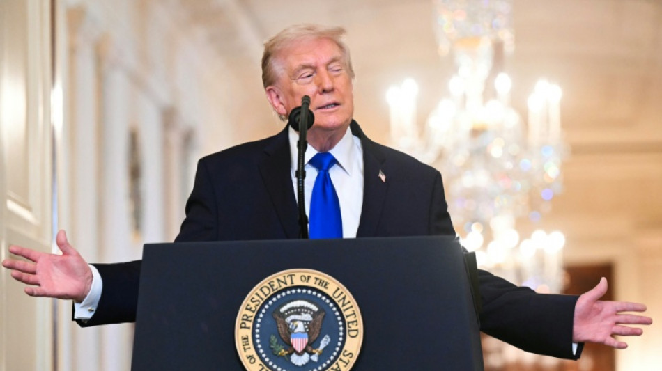 Trump promete enfrentar cualquier amenaza contra EEUU y presume de "remontada hist&oacute;rica"