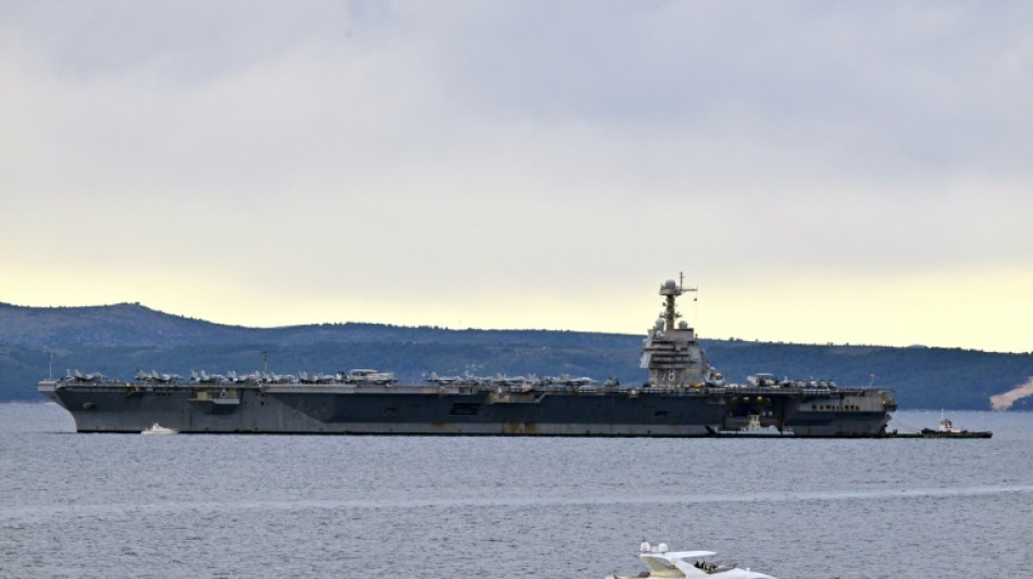 US-Flugzeugtr&auml;ger "USS Gerald R. Ford" verl&auml;sst Mittelmeer in Richtung Heimathafen