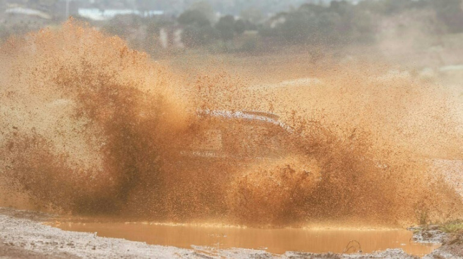 Neuville takes control at rain-soaked Safari Rally