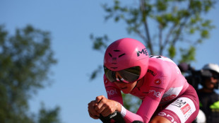 Pink panther Pogacar extends Giro lead after time trial