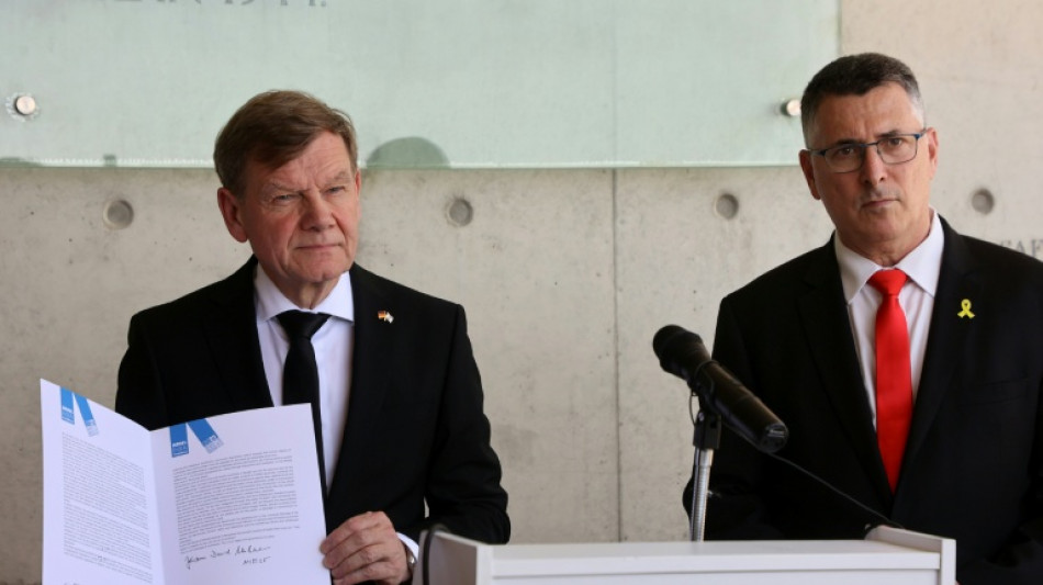 Bundesau&szlig;enminister Wadephul empf&auml;ngt Israels Au&szlig;enminister Saar in Berlin