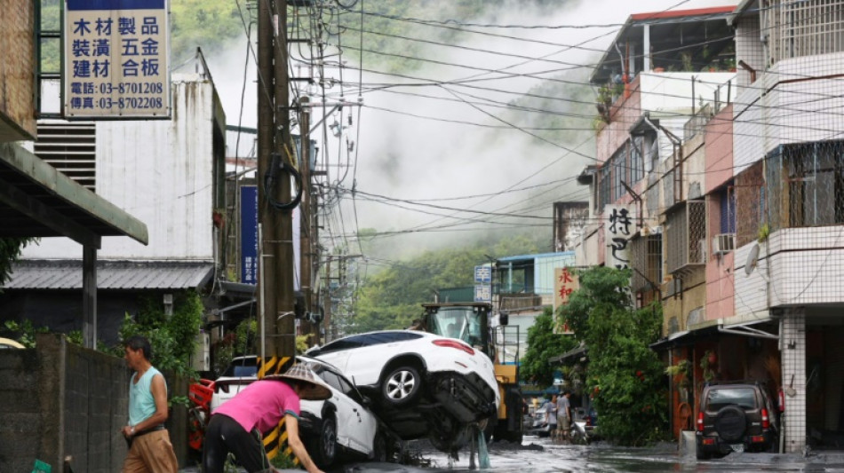Typhon Ragasa: la rupture d'une digue fait au moins 14 morts à Taïwan