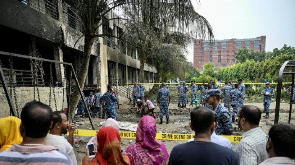 Bangladesh seethes as toll from jet crash at school hits 31