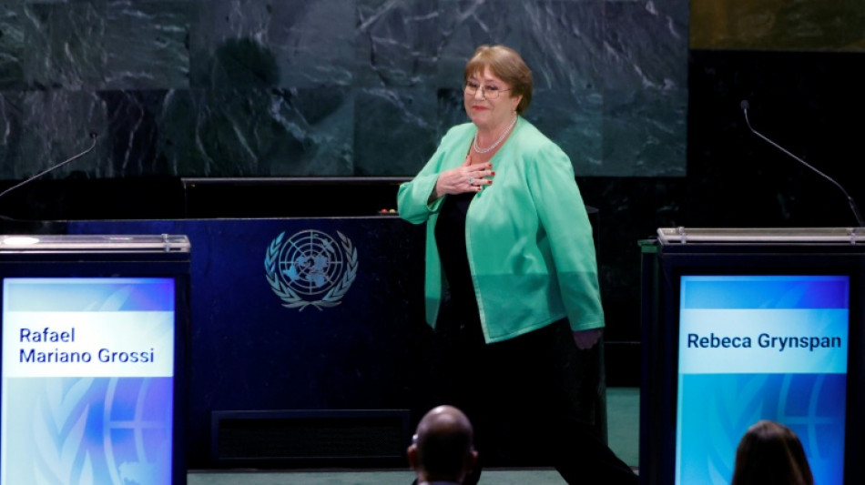 Bachelet renuncia a su candidatura a secretaria general de la ONU