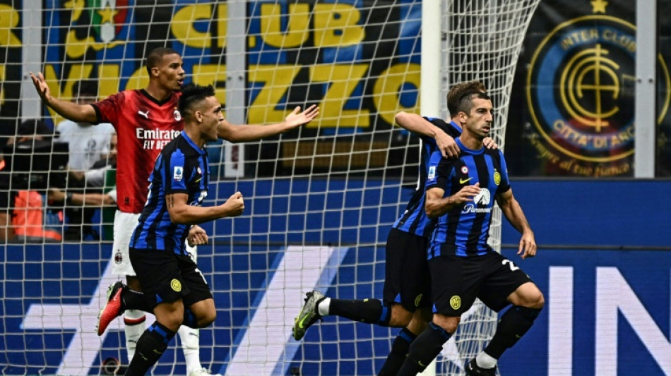 Inter dish out derby destruction to claim Serie A summit 