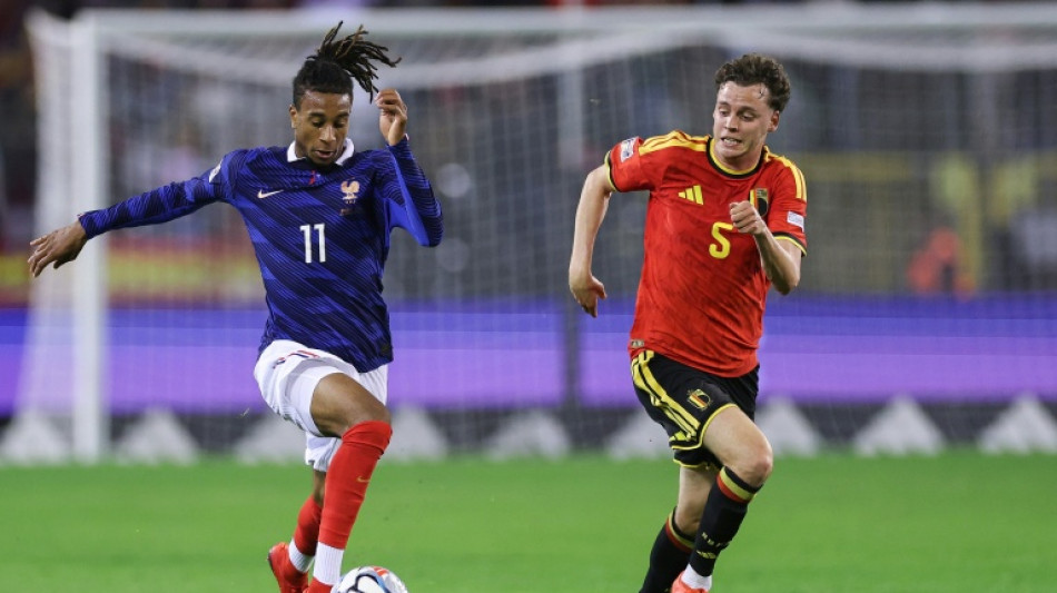 Ligue des nations: Olise offre un succ&egrave;s de prestige en Belgique aux jeunes Bleus de Zidane