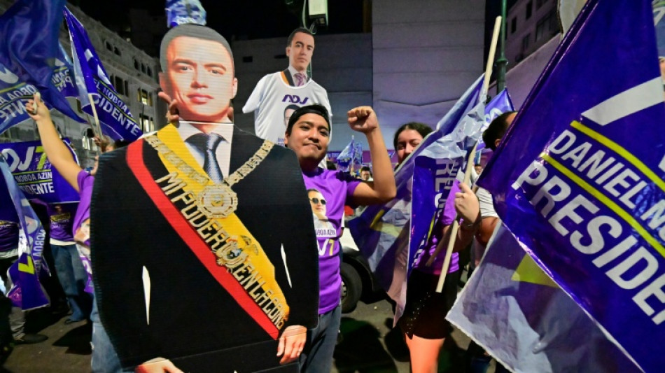 Daniel Noboa &eacute; reeleito presidente do Equador; rival n&atilde;o admite derrota