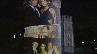 Un grupo anti-Trump proyecta sobre el castillo de Windsor fotos relacionadas con el caso Epstein