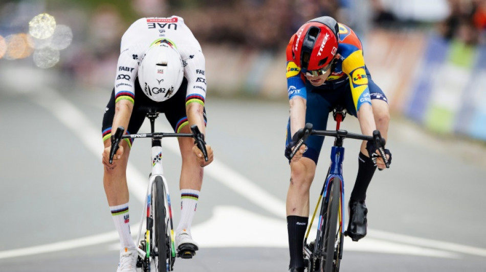 Amstel: Skjelmose vainqueur "irr&eacute;el" d'un combat titanesque avec Pogacar et Evenepoel