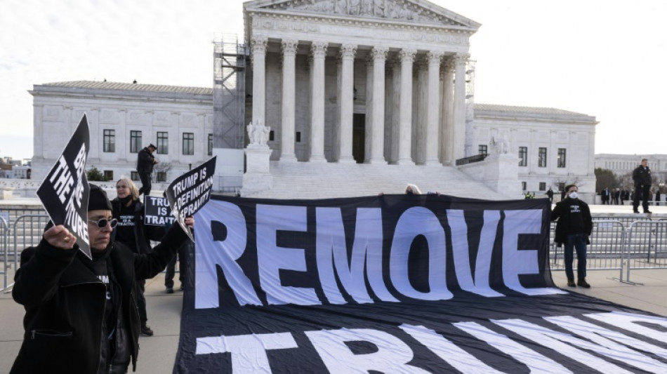 La Cour supr&ecirc;me refuse aux Etats le pouvoir de d&eacute;clarer Trump in&eacute;ligible