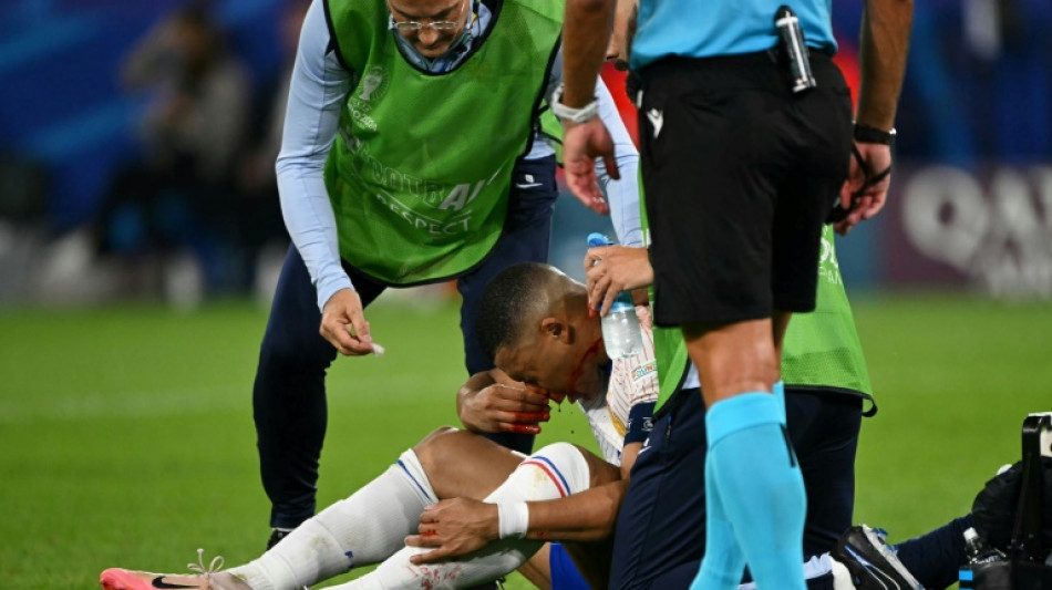 Morning Chronicle Mbappe breaks nose in France Euro 2024 win