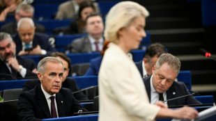 Kanadas Premier Carney h&auml;lt Rede im EU-Parlament