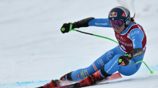 Goggia wins World Cup super-G as Vonn takes third