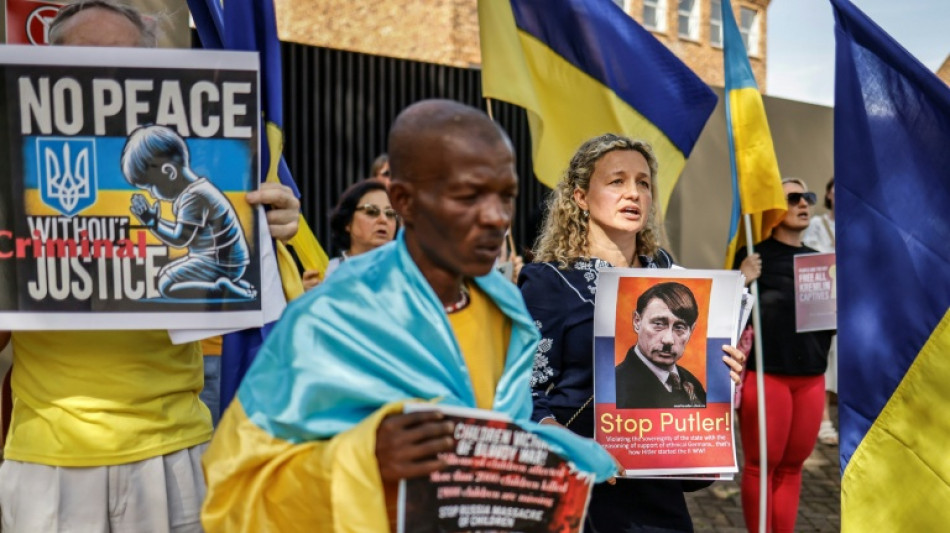 S.Africa welcomes Ukraine's leader in diplomatic shift