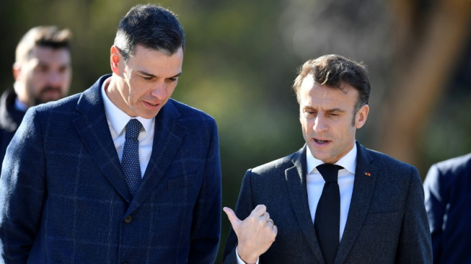 Macron et Sanchez scellent l'amiti&eacute; franco-espagnole