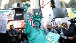 Protesters out in force for anti-Trump 'No Kings' rallies across US