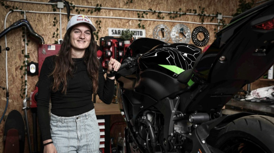 Sarah Lezito, reine des cascades à moto d'Epernay à Hollywood