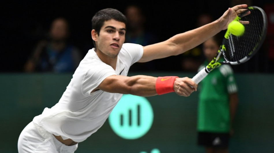 Alcaraz seals Spain's spot in Davis Cup quarter-finals