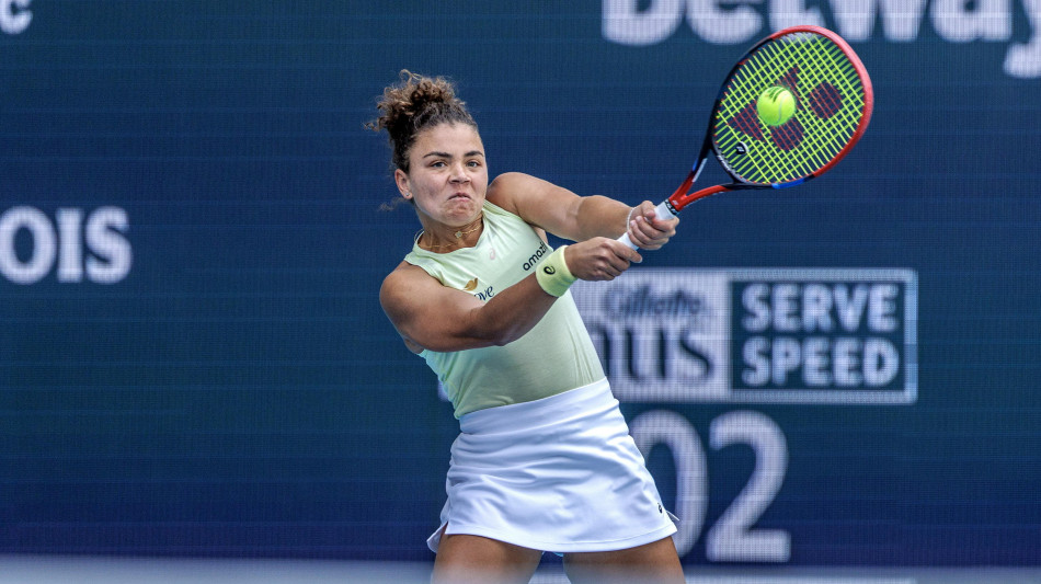 >ANSA-BOX/Miami,Sabalenka troppo forte, Paolini ko in semifinale