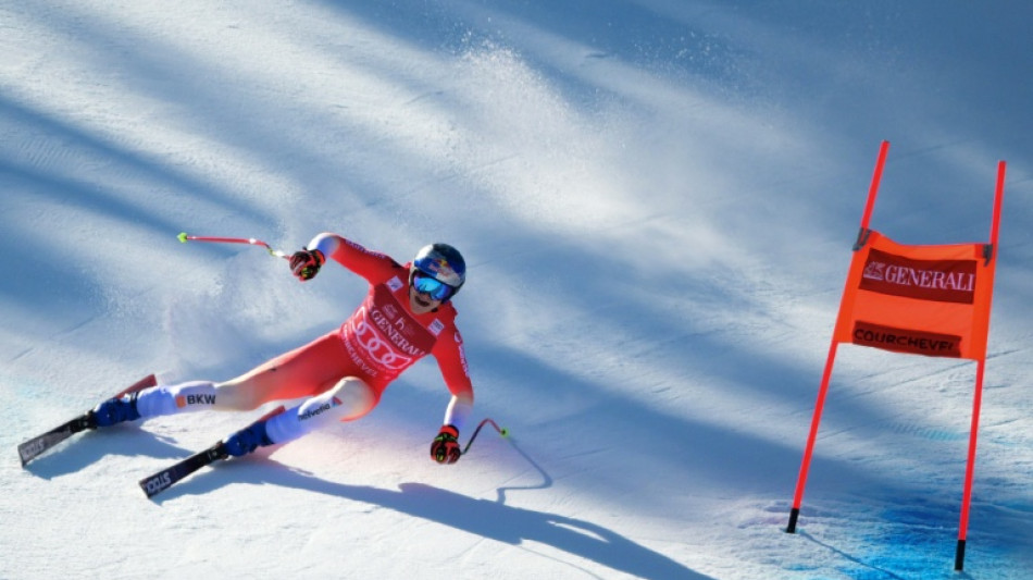 Odermatt wins super-G title as bad weather cancels Courchevel