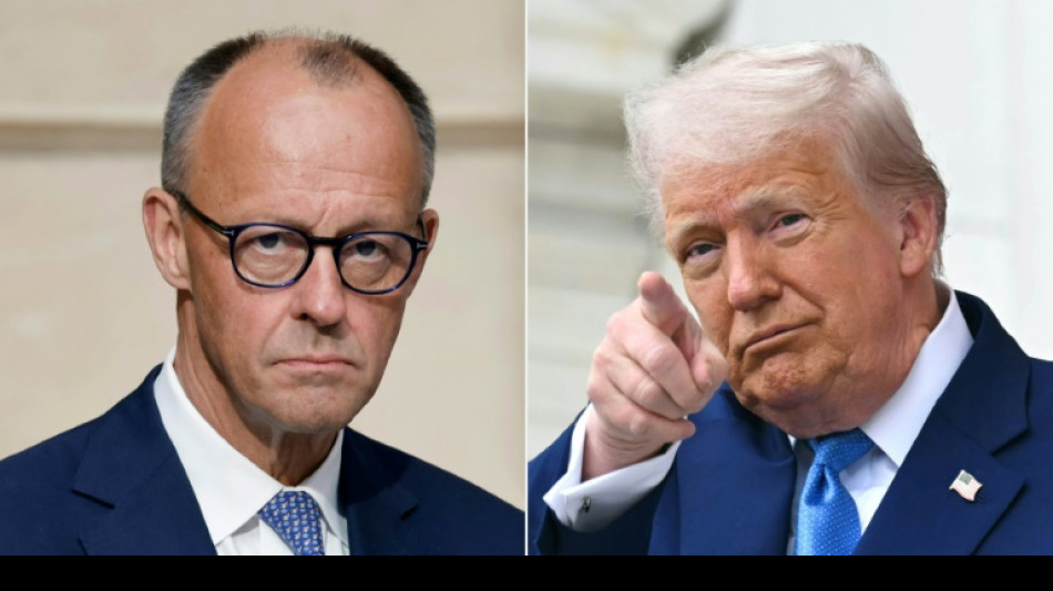 Rencontre cordiale entre Merz et Trump, m&ecirc;me si les divergences sur l'Ukraine ont affleur&eacute;