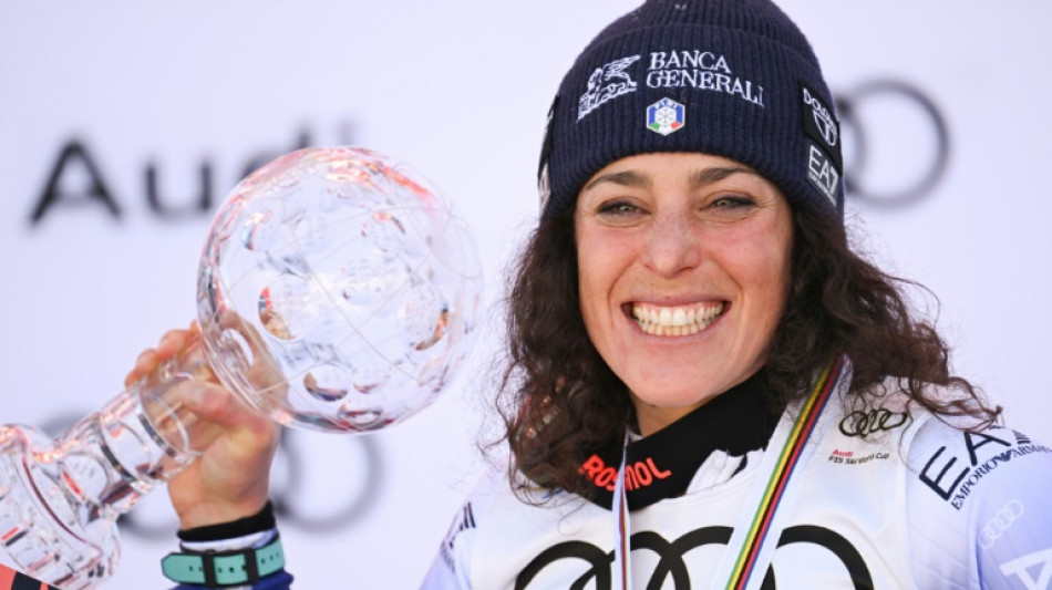 Ski: avec le g&eacute;ant, un nouveau globe pour Brignone, succ&egrave;s et 100e podium pour Gut-Behrami