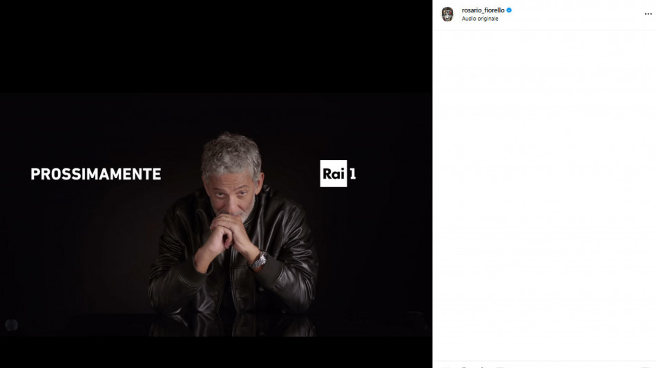 Fiorello torna a sorpresa su Rai1, l'annuncio sui social in stile Brad Pitt