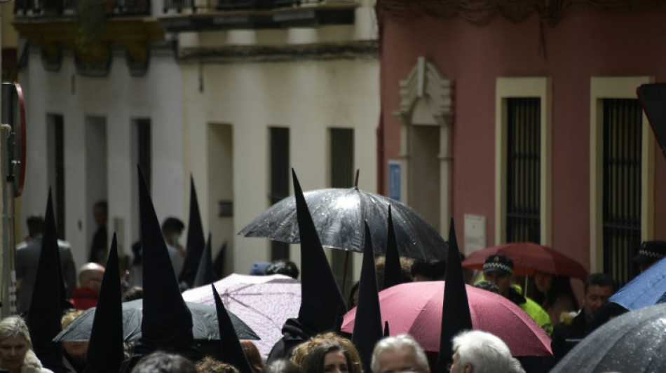 Rain in Spain puts dampener on Good Friday parades