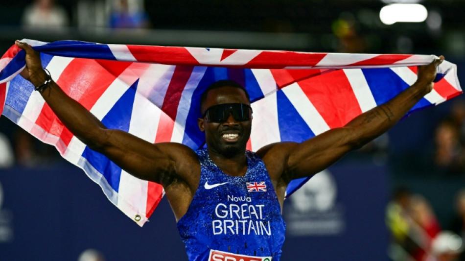 Athl&eacute;tisme: le Britannique Romell Glave sacr&eacute; champion d'Europe du 100 m