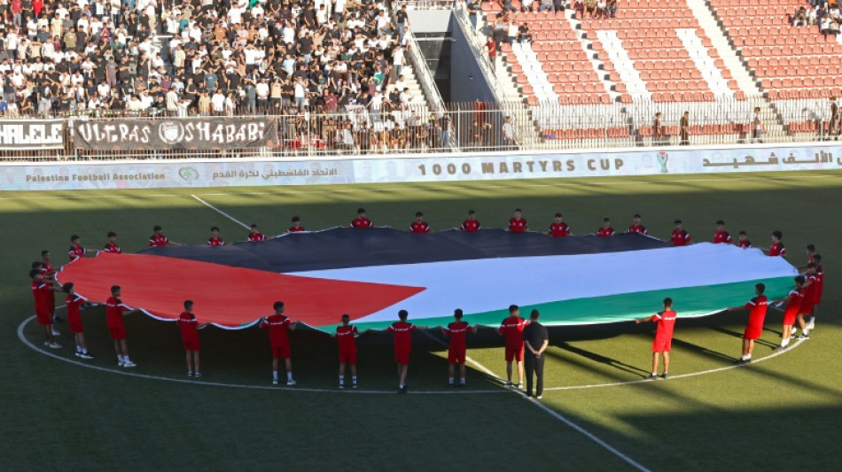 With joy and grief, Palestinian football marks return