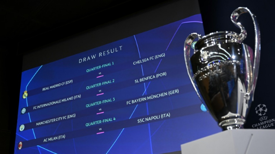 Real Madrid-Chelsea y City-Bayern, aut&eacute;nticas 'finales' en cuartos de la Champions