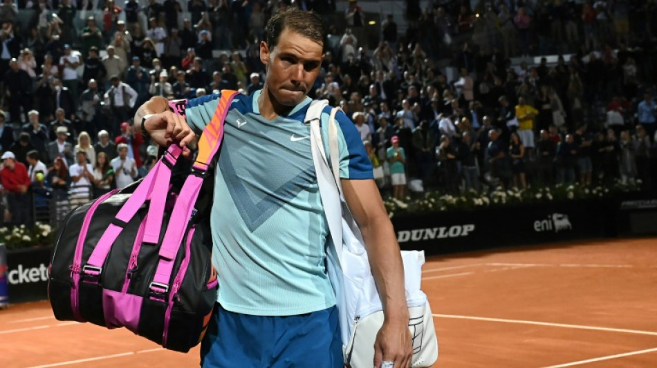 Tennis: Nadal, bless&eacute;, &eacute;limin&eacute; par Shapovalov en 8es de finale &agrave; Rome
