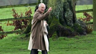 UK's King Charles attends Sunday church service