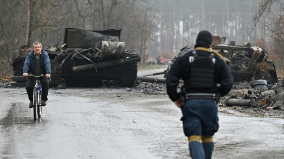 Ukraine claims Kyiv region as Russian pullback reveals horror