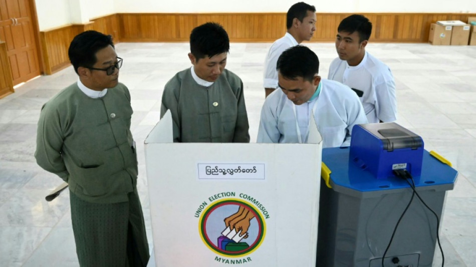 Myanmar junta says no voting in dozens of constituencies