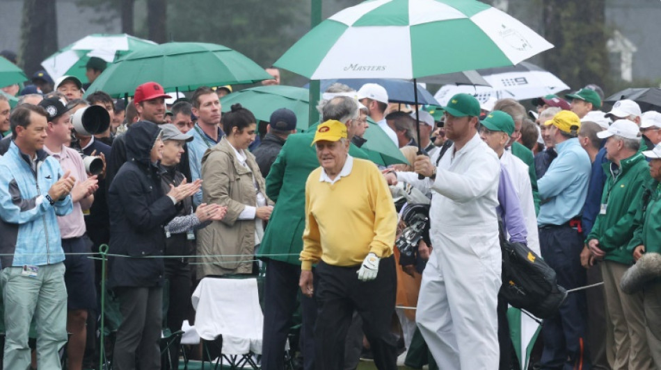 Nicklaus, Player and Watson tee off to open 86th Masters