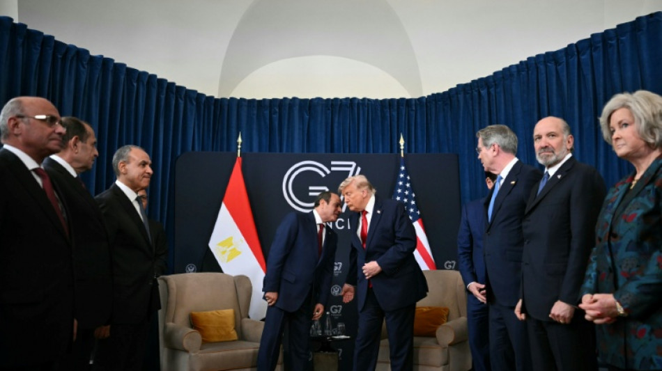 Un G7 de "unidad" celebra el "cambio" de Trump sobre Ucrania