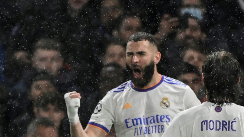 Benzema treble puts Real in command against Chelsea