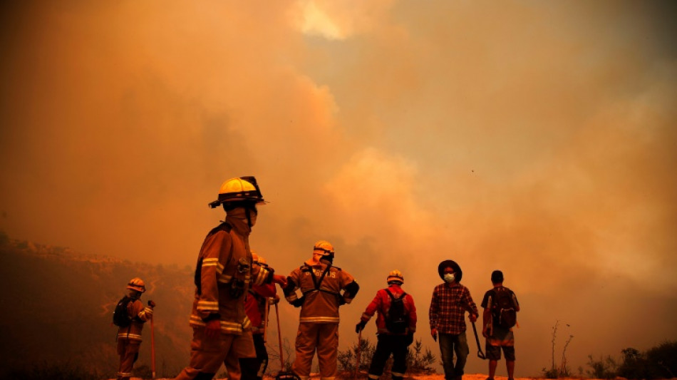 In Chile, natural disasters fall on all-volunteer fire service