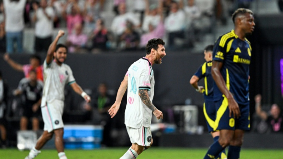 Messi scores but Miami held by Nashville