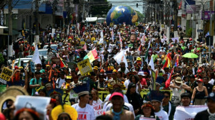 Zehntausende bei Großdemonstration zur Halbzeit der Klimakonferenz in Brasilien